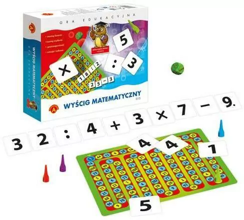 Wyścig matematyczny. Sowa Mądra Głowa - tantis.pl