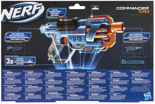 Nerf Elite 2.0 Commander RD-6 - tantis.pl