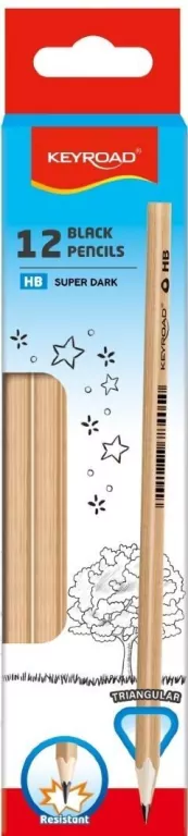 Ołówek trójkątny, drewno topoli 2,2 mm - tantis.pl