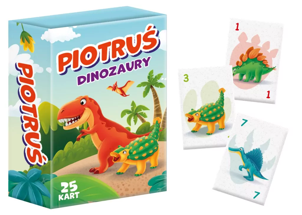 Piotruś Dinozaury Mini - tantis.pl