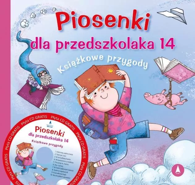 Piosenki dla przedszkolaka 14. Książkowe przygody - tantis.pl