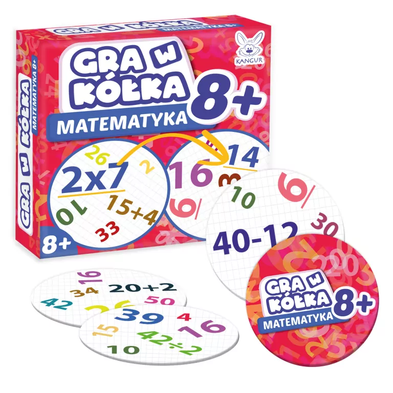 Gra w Kółka Matematyka 8+ - tantis.pl