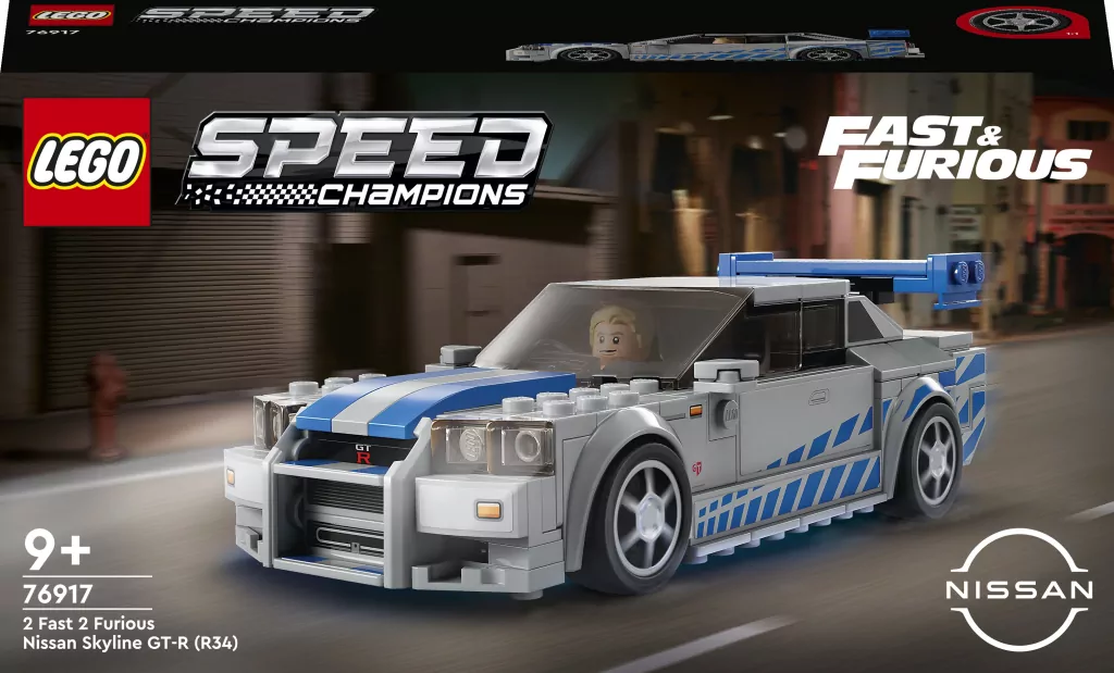 LEGO® Speed Champions. Nissan Skyline GT-R (R34) z filmu „Za szybcy, za wściekli”. 76917 - tantis.pl