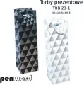 Torebka prezentowa 36x10,5x10,5cm MIX - tantis.pl