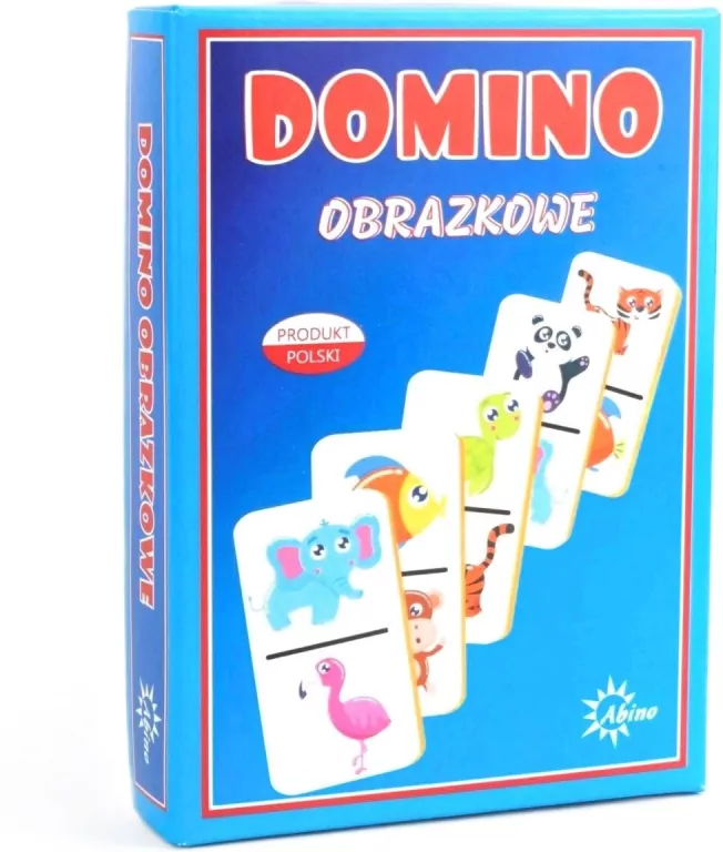 Domino obrazkowe - owoce/zwierzęta - tantis.pl
