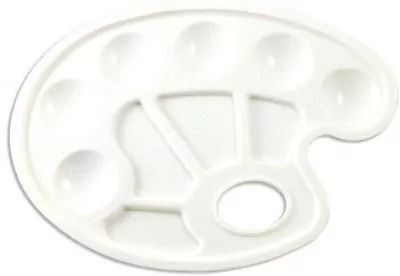 Paleta do mieszania farb owal 10 HAPPY COLOR - tantis.pl