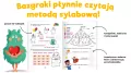 Bazgraki czytają wyrazy i zdania. Czytanie sylabowe. Ćwiczenia - tantis.pl