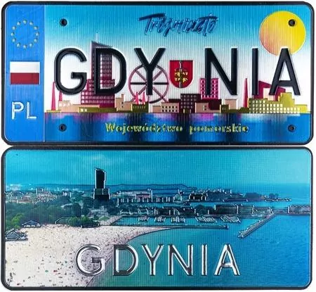 Magnes I love Poland Gdynia ILP-MAG-C-GDY-27 - tantis.pl
