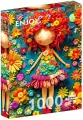 Puzzle 1000 Kolorowa lalka - tantis.pl