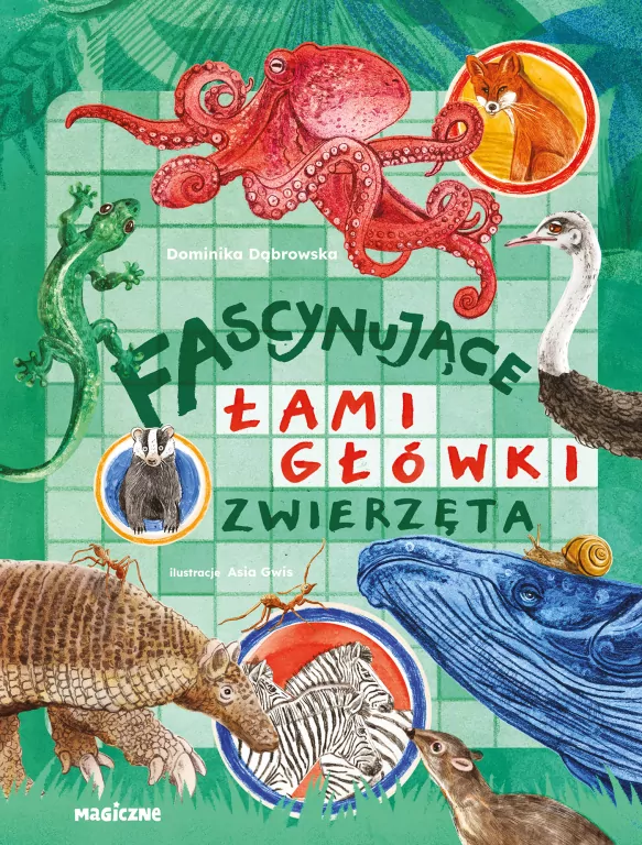 Fascynujące łamigłówki. Zwierzęta - tantis.pl