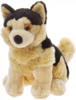 Pies owczarek niemiecki siedzący 20cm