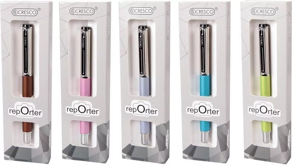 Pióro kulkowe na naboje Reporter Pastel etui GB - tantis.pl