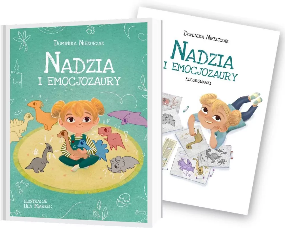 Nadzia i Emocjozaury + Kolorowanka - tantis.pl