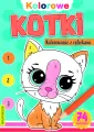Kotki. Kolorowanie z cyferkami - tantis.pl