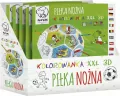 Kolorowanka XXL 3d Piłka nożna - tantis.pl