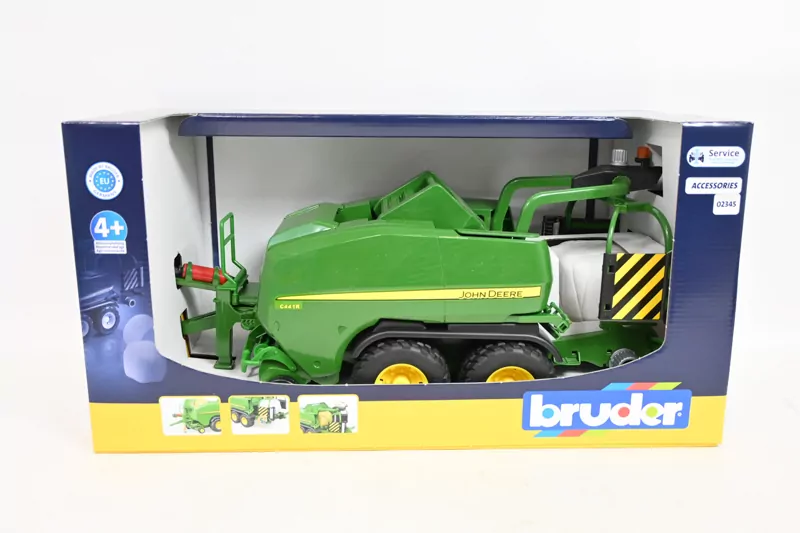 John Deere. Prasa rolująca do słomy. C441R 02032 BRUDER - tantis.pl