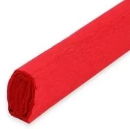 Bibuła marszczona czerwona 50x200 - tantis.pl