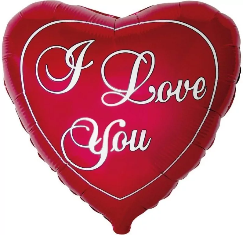 Balon foliowy I Love You 45cm - tantis.pl