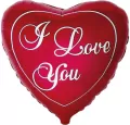 Balon foliowy I Love You 45cm - tantis.pl
