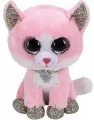 Beanie Boos Fiona. Różowy kot 24 cm - tantis.pl