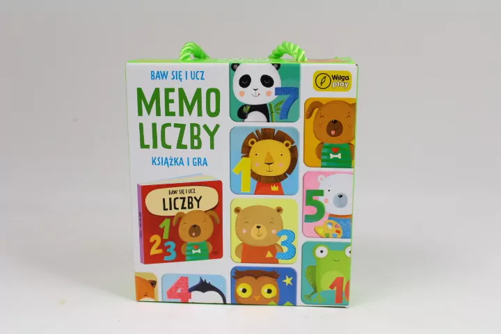 Memo Liczby. Baw się i ucz. Książka i gra - tantis.pl