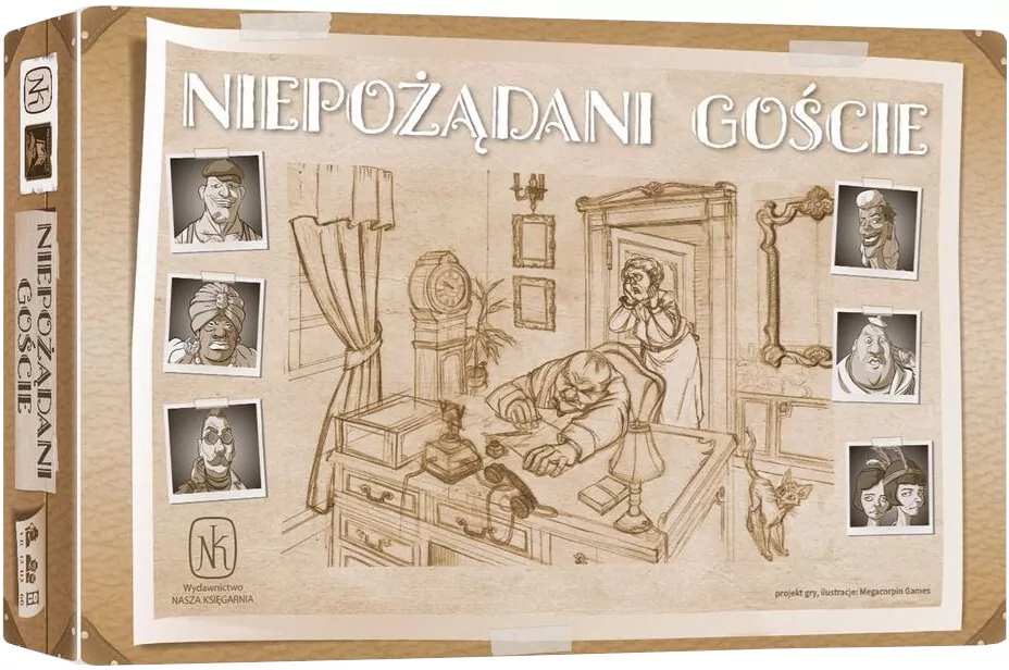 Niepożądani goście. Gra detektywistyczna - tantis.pl
