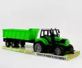 Traktor z przyczepą zielony. Zabawka. Maksik. - tantis.pl