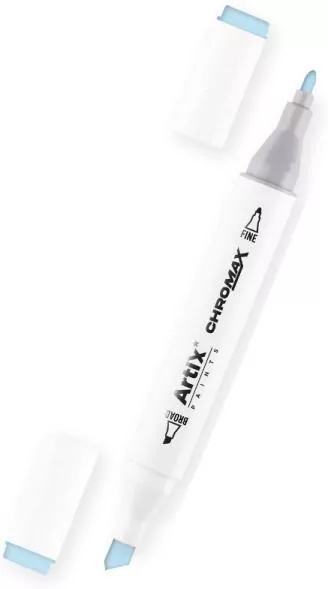 Marker Chromax z 2 końcówk. mint blue 143 - tantis.pl