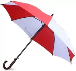 Parasol automatycznie rozkładany biało-czerwony. Euro 2024