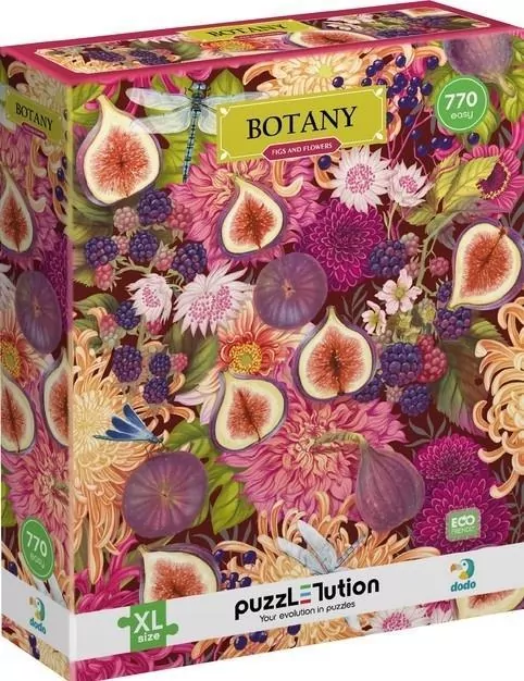 Puzzle Easy-XL. Botanika. Figi i kwiaty - tantis.pl