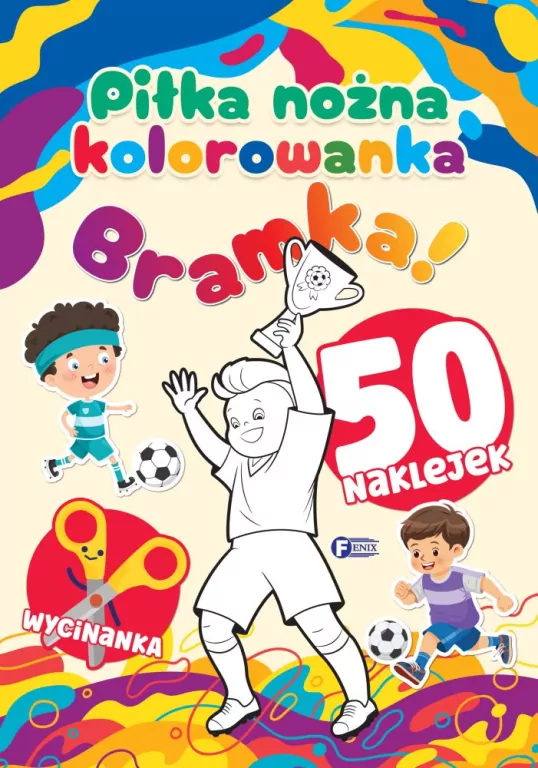 Piłka nożna. Kolorowanka - tantis.pl