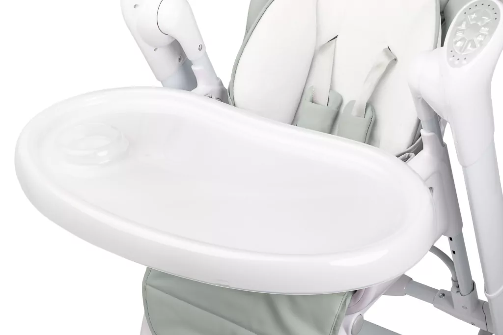 Caretero Krzesełko + huśtawka Indigo jasnoszare - tantis.pl