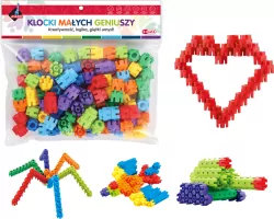 Klocki konstrukcyjne. 100 elementów