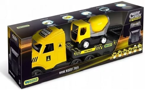Magic Truck Technic laweta z betoniarką - tantis.pl