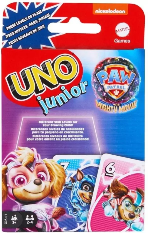 UNO Junior. Psi Patrol - tantis.pl