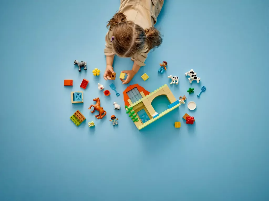 LEGO® Duplo®. Opieka nad zwierzętami na farmie 10416 - tantis.pl