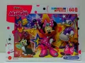 Puzzle 60 maxi. SuperColor. Myszka Minnie. Szczęśliwi pomocnicy. - tantis.pl