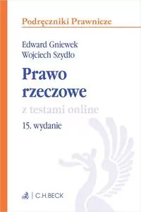 Prawo rzeczowe z testami online. 15.wydanie - tantis.pl