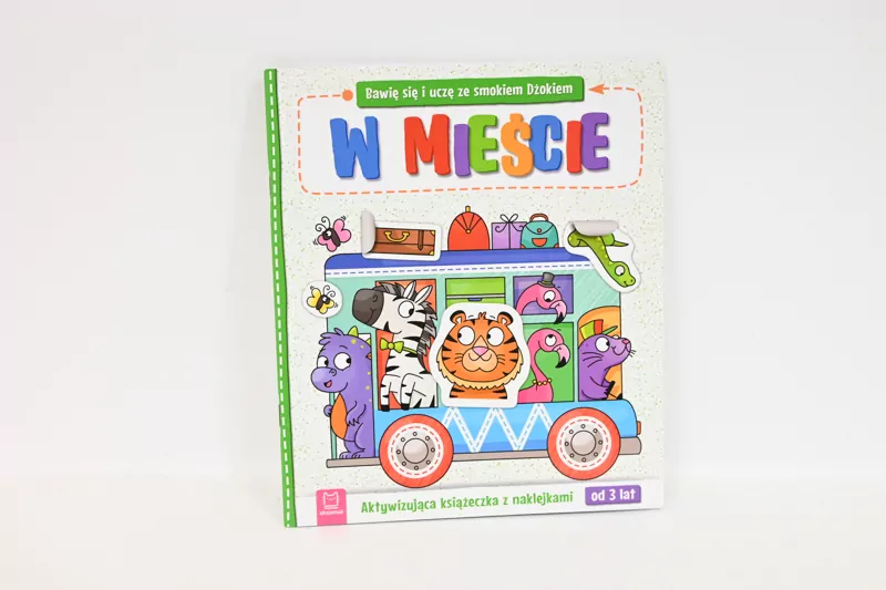 W mieście. Bawię się i uczę ze smokiem Dżokiem - tantis.pl