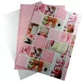 Karton 300g motywy ślubne 24x34cm 3 ark MIX - tantis.pl