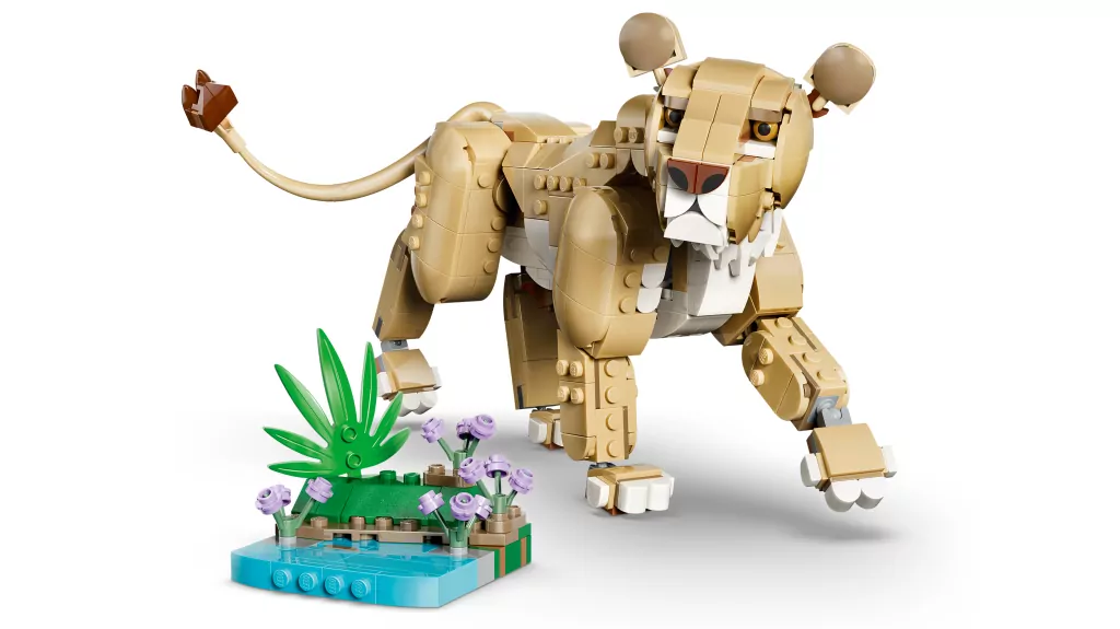 LEGO® Dzikie zwierzęta: Dumny lew 31386 - tantis.pl
