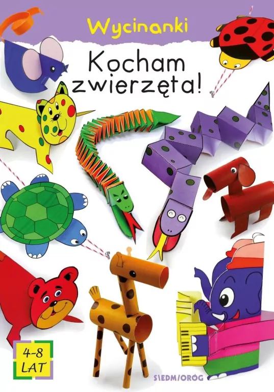 Kocham zwierzęta! Wycinanki - tantis.pl