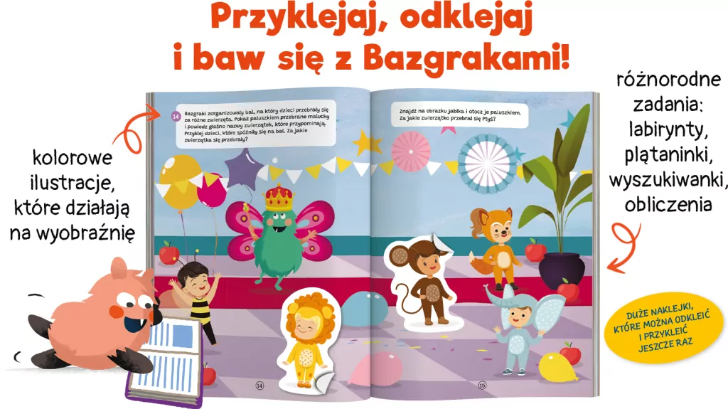 Kapitan Nauka. Bazgraki i zabawy 2-latków - tantis.pl