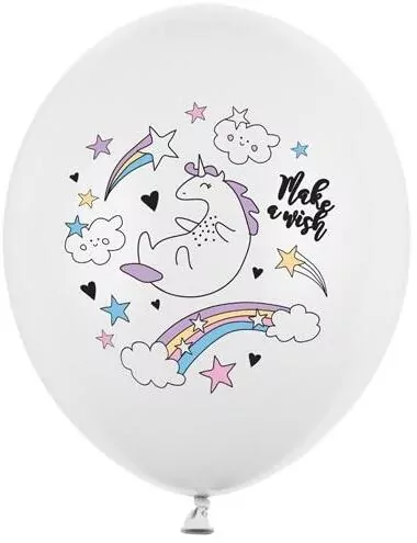 Balony Jednorożce 30cm 6szt - tantis.pl