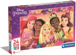 Puzzle 24 Maxi Super Kolor Disney Princess