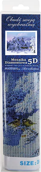 Mozaika diamentowa 5D - Zima 40x30cm - tantis.pl