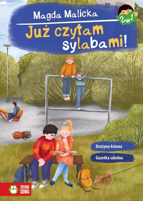 Gazetka szkolna i Drużyna Astona. Już czytam sylabami 2 w 1 - tantis.pl