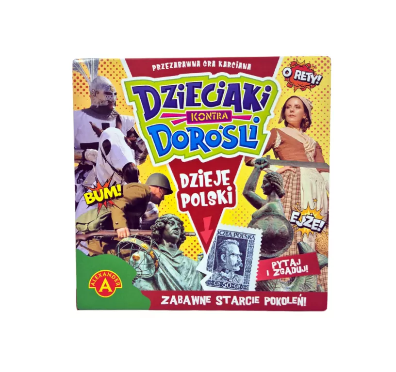Dzieciaki kontra Dorośli. Dzieje Polski - tantis.pl