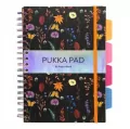 Kołobrulion Book Bloom. Kwiaty. Pukka Project. B5 linia. 100 kartek - tantis.pl