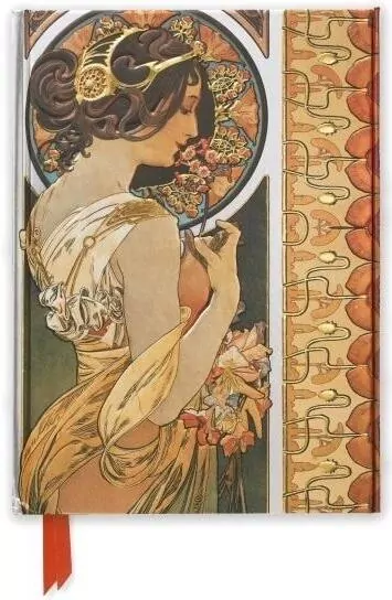 Notatnik A5 linia TW Pierwiosnek Alfons Mucha - tantis.pl